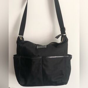 Kate Spade -  Black Diaper/Messenger Bag with Tons of Storage